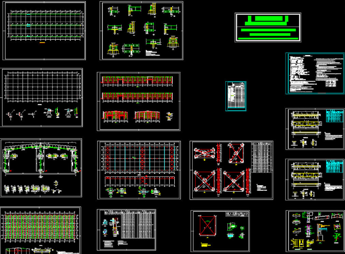 丰台仓库钢结构施工图片