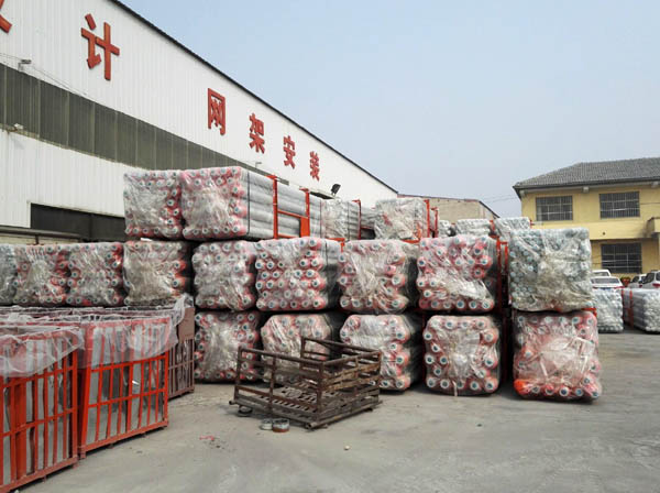 丰台网架成品待发