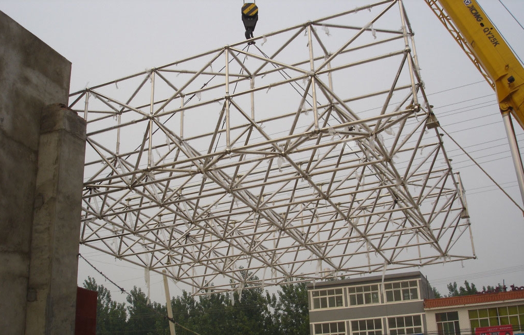 丰台不锈钢门头网架安装