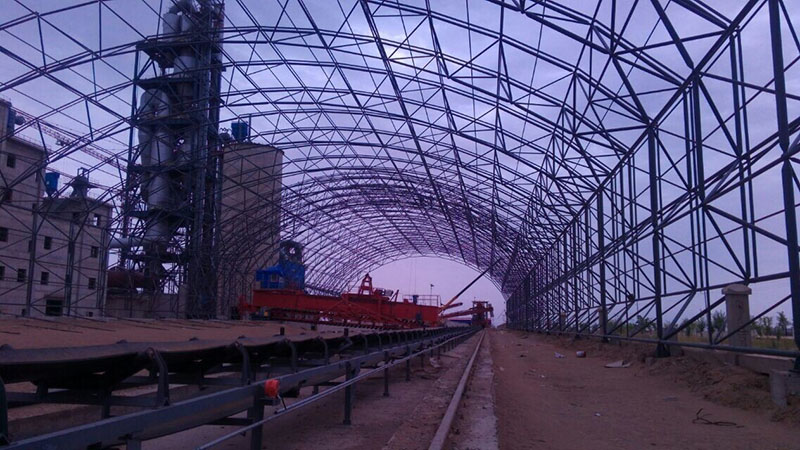 丰台煤棚网架安装