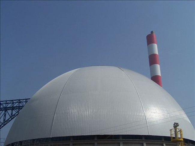 丰台球形发电厂网架工程