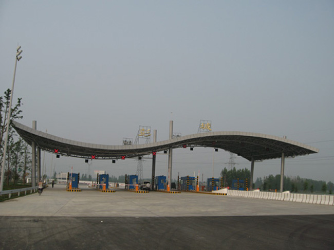 丰台收费站网架